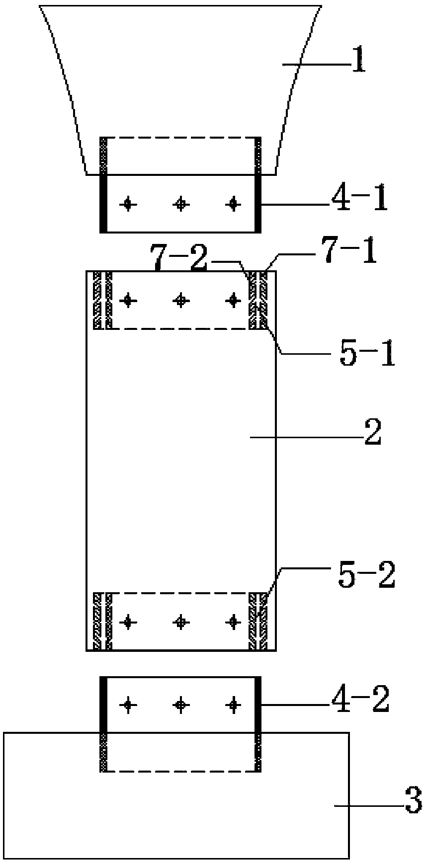 Prefabricated fabricated bridge pier and assembling construction method thereof