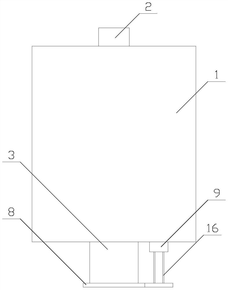 A milk product filling equipment with the function of removing air bubbles