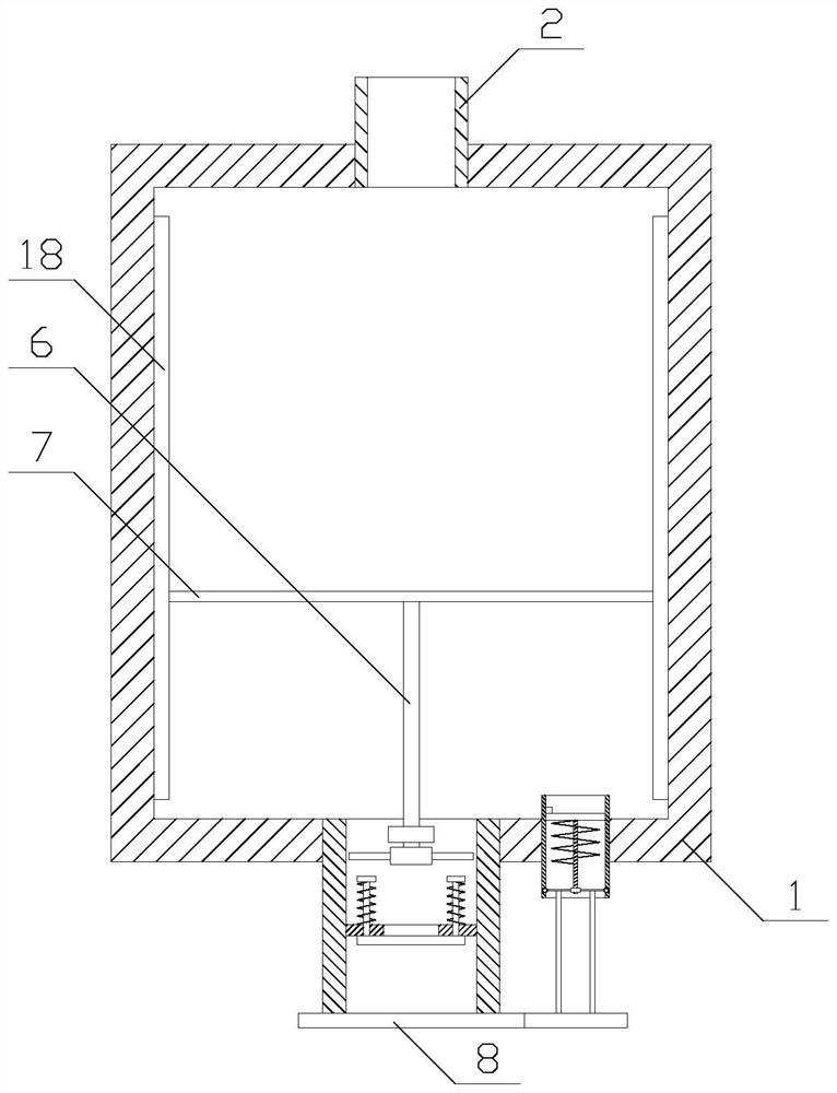 A milk product filling equipment with the function of removing air bubbles