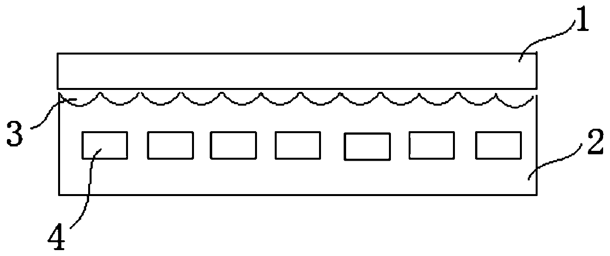 A solid wood pvc stone-plastic double-layer composite floor