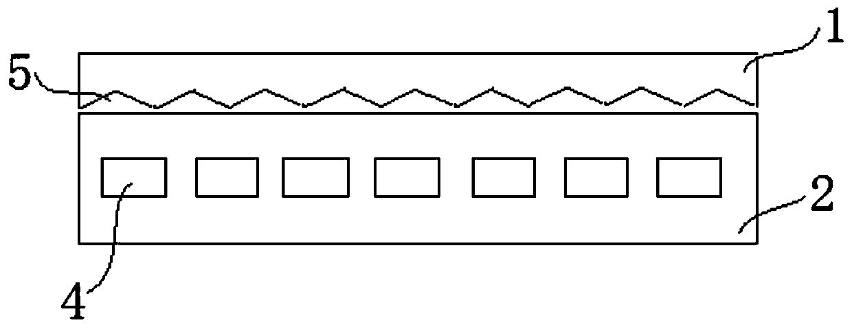 A solid wood pvc stone-plastic double-layer composite floor