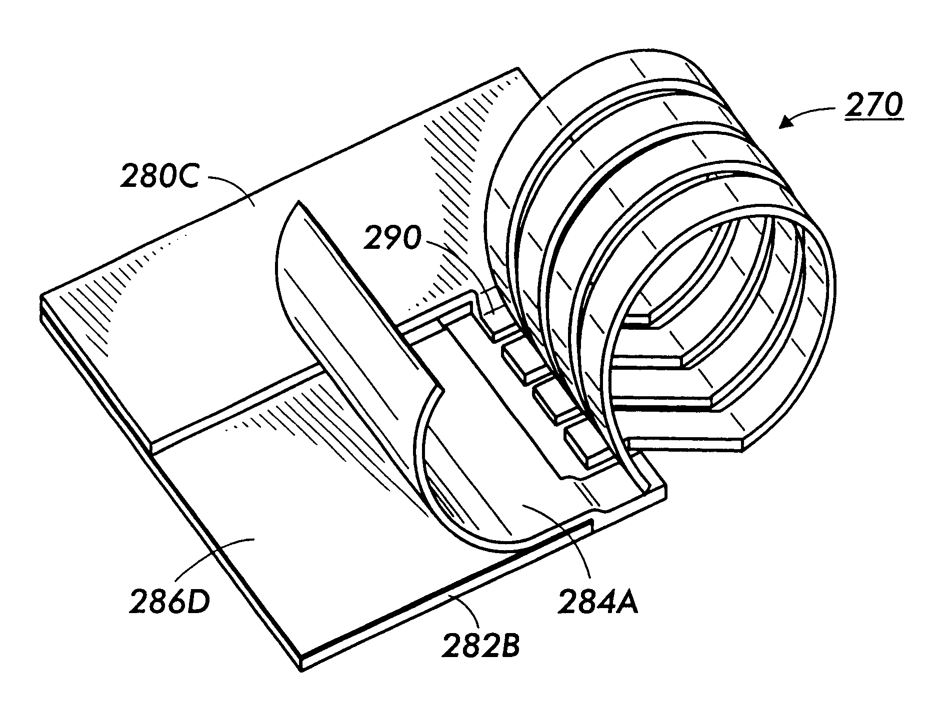 Photolithographically-patterned out-of-plane coil structures and method of making
