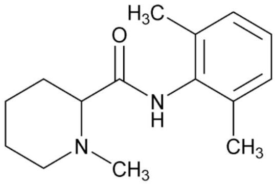 Mepivacaine xinafoate and its long-acting sustained-release preparation