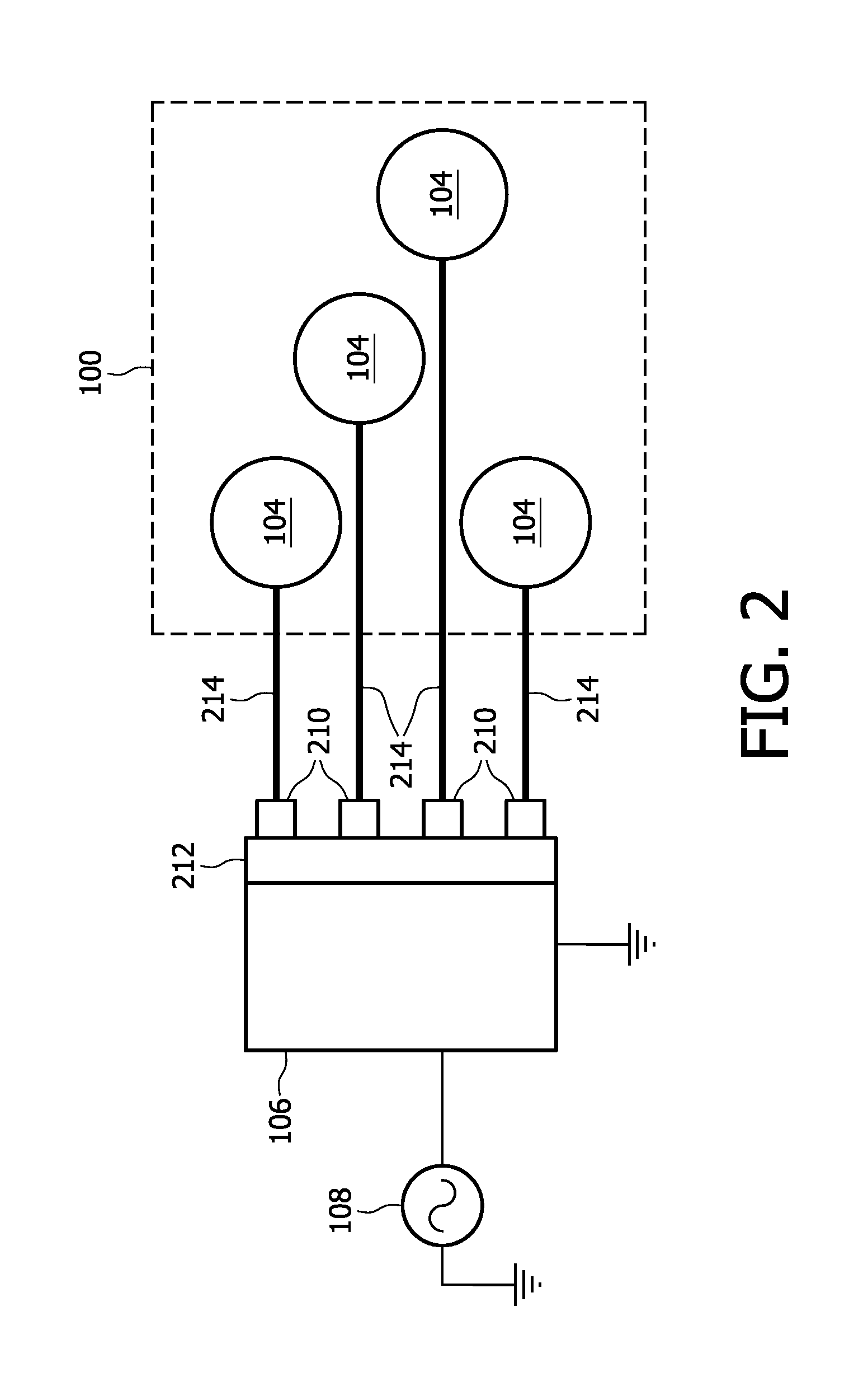 Magnetic resonance imaging system comprising a power supply unit adapted for providing direct current electrical power