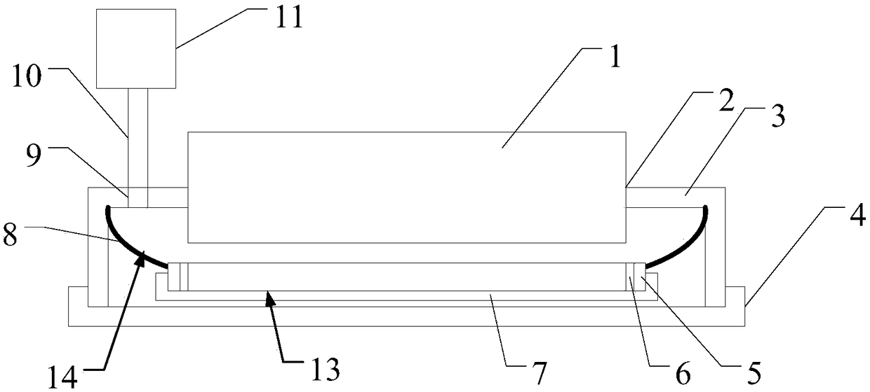 Electric automobile charging port structure