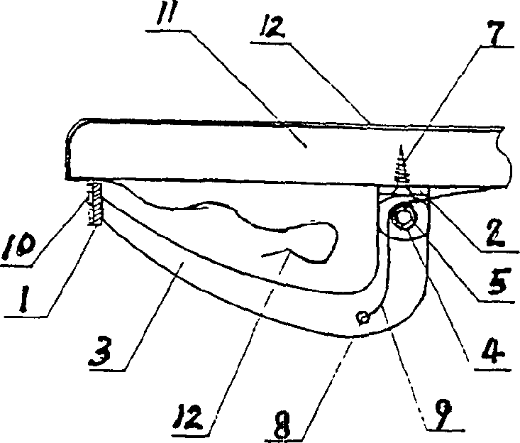 Clamping apparatus for fixing table cloth, decorative cloth on dinner table and its method