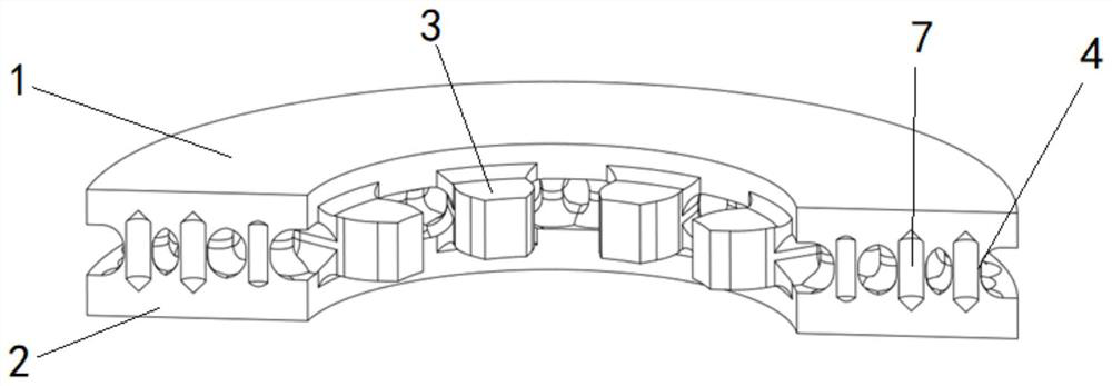 A kind of alloy steel brake disc manufactured by laser additive and its manufacturing method