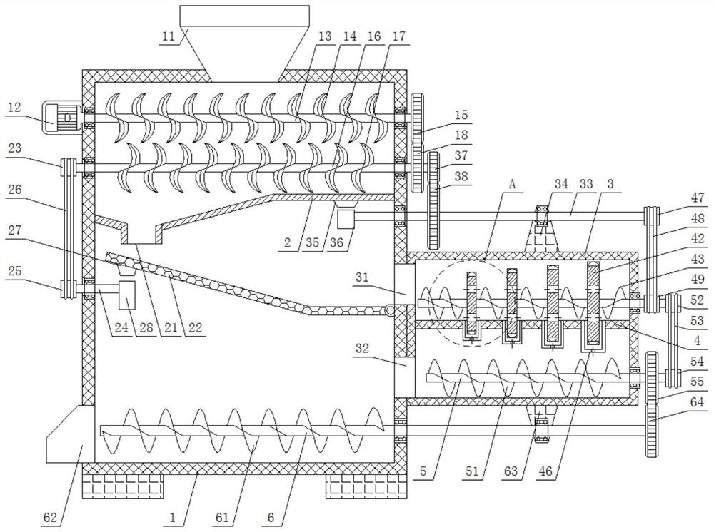 Lithium battery silicon carbon anode material processing equipment and processing method thereof convenient for grinding