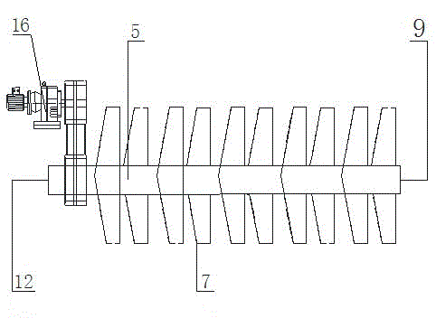 Drier suitable for sludge dewatering