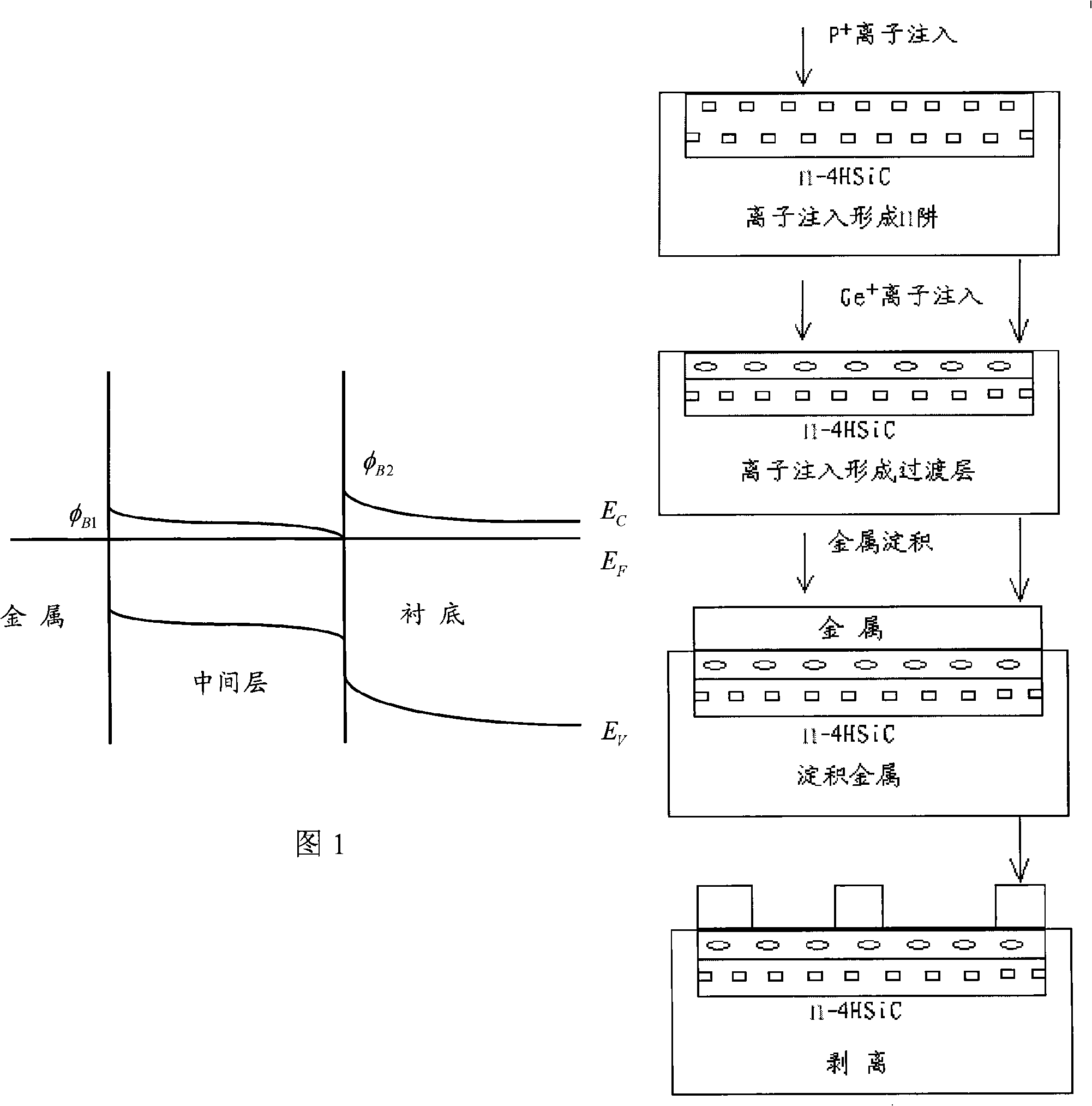 Manufacturing method for n type SiC semiconductor device ohmic contact