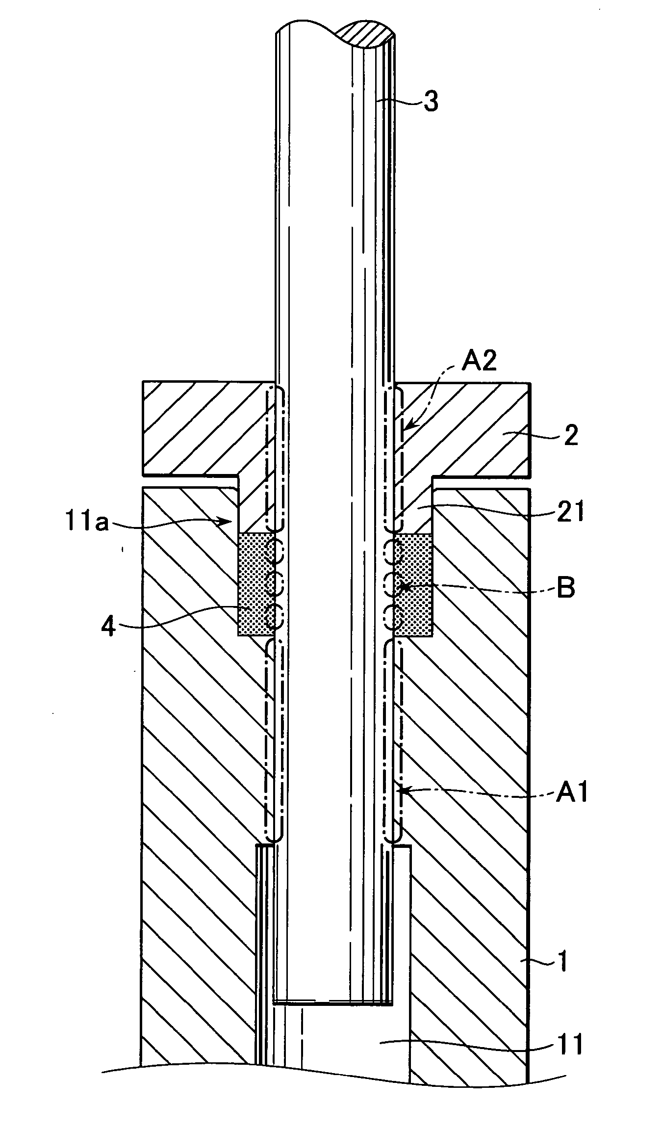 Tool holding structure