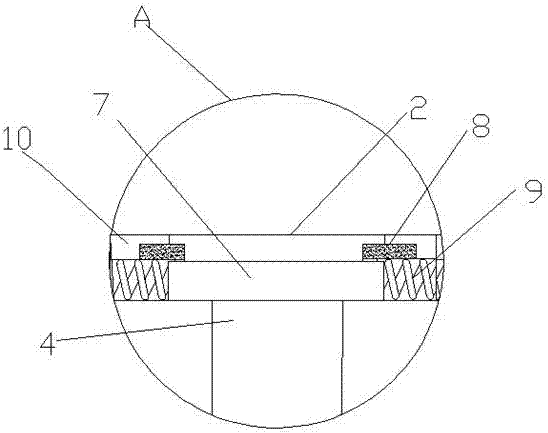 Dust removing device of bag type dust collector