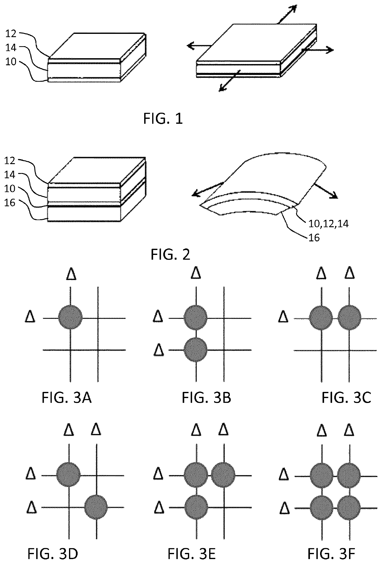 Sensor device and sensing method based on an electroactive material