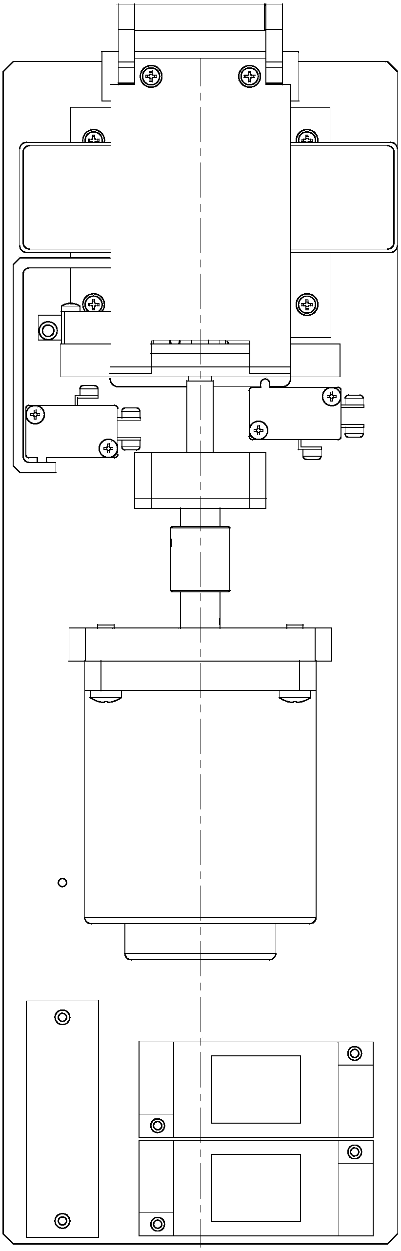 A multi-line optical fiber thermal stripper