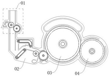 A carding device for automatically adjusting carding density