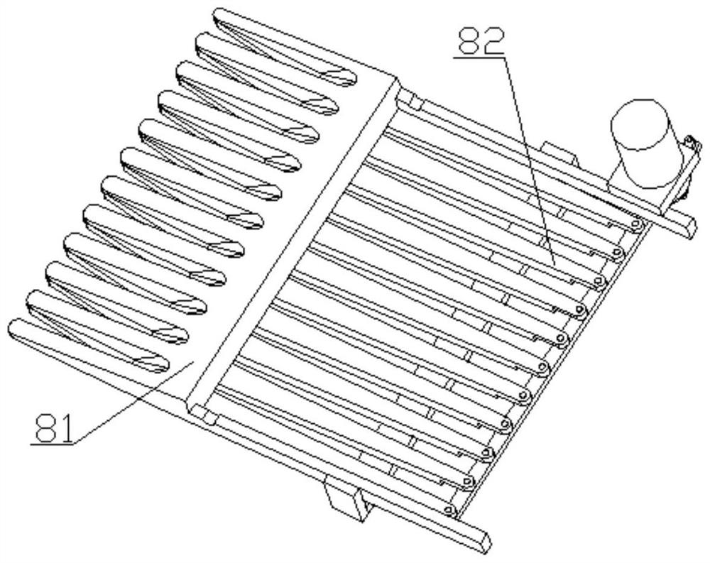 A fishing and pruning device for garden ponds in scenic spots