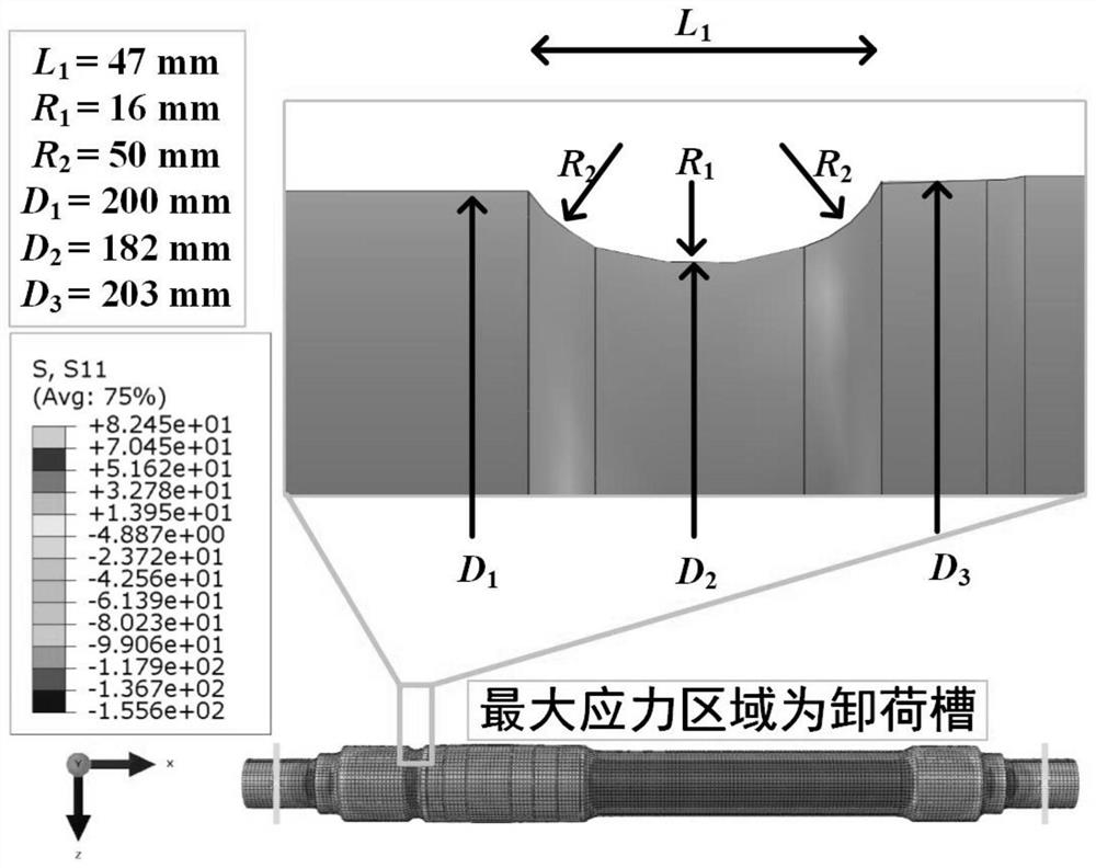 Method for evaluating fatigue strength of full-size component by using miniature sample test