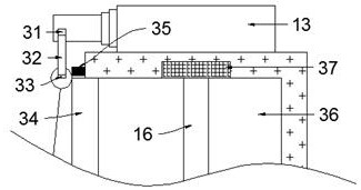 Flexible panel convenient to carry for open-book exam and carrying method thereof