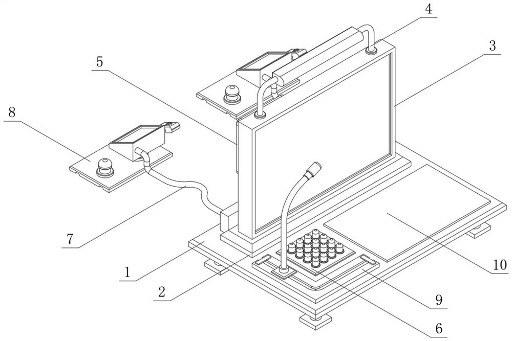 Class attendance device for entrepreneurship and employment education and use method