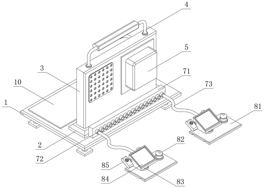 Class attendance device for entrepreneurship and employment education and use method