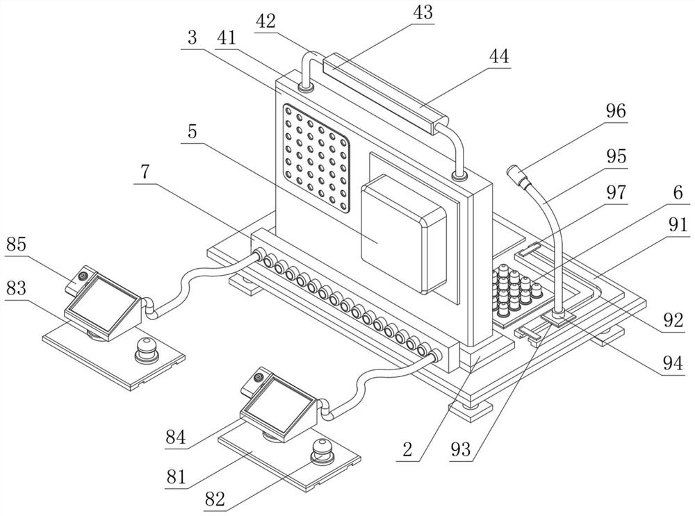 Class attendance device for entrepreneurship and employment education and use method