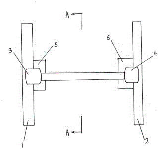 Ejection buffering system for double-block sleeper