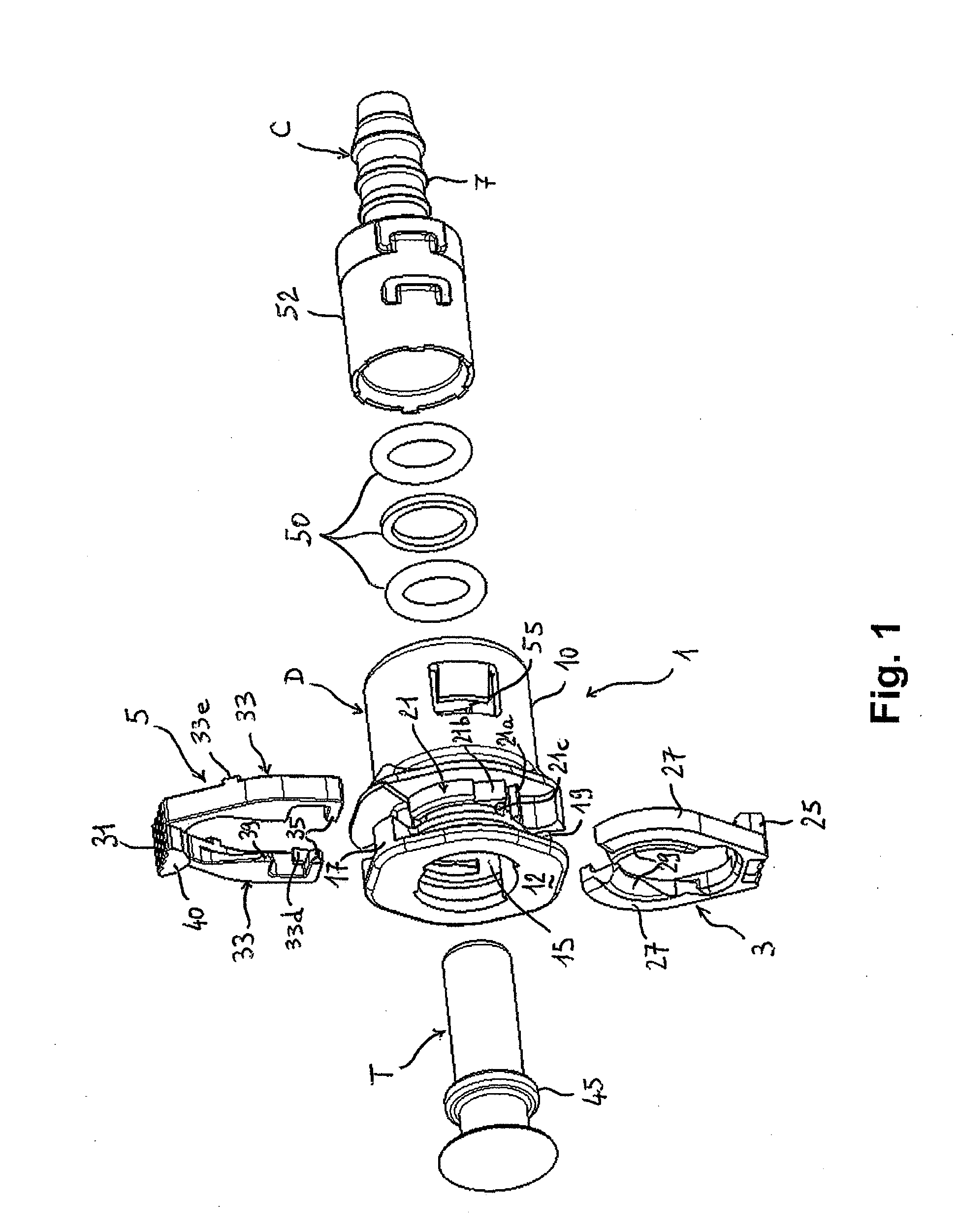 Snap-on coupling for connecting a fluid pipe to a rigid end fitting with a connection indicator and method of inspecting this connection