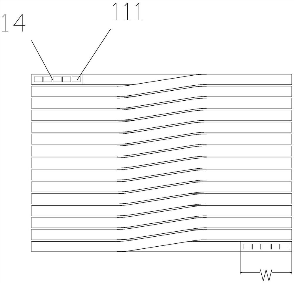 Hub motor winding capable of dissipating heat easily