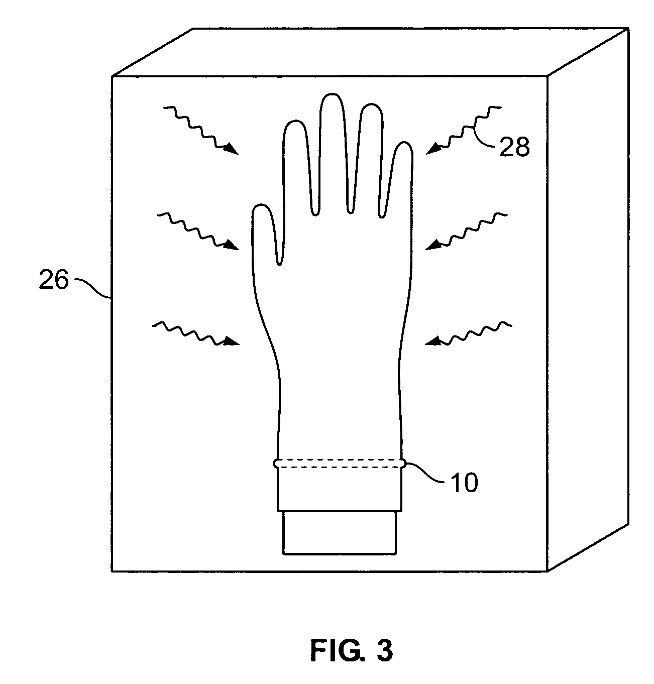 Gloves with easily deployed cuff catcher