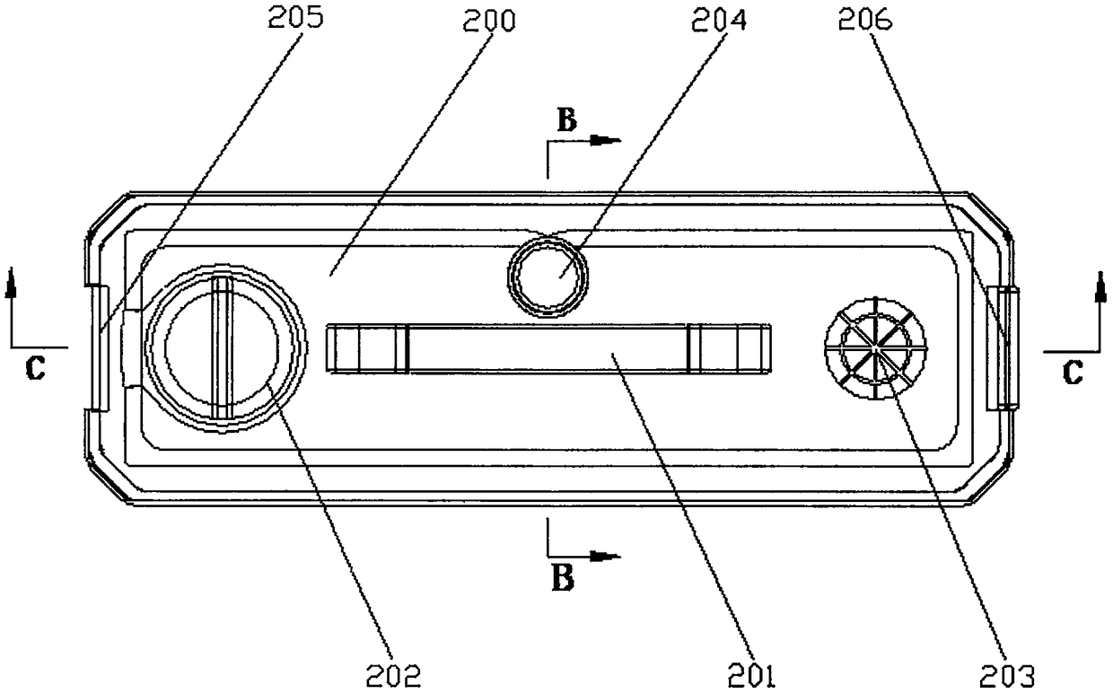 Special anti-explosion and flame-retardant box for airplane passenger cabin