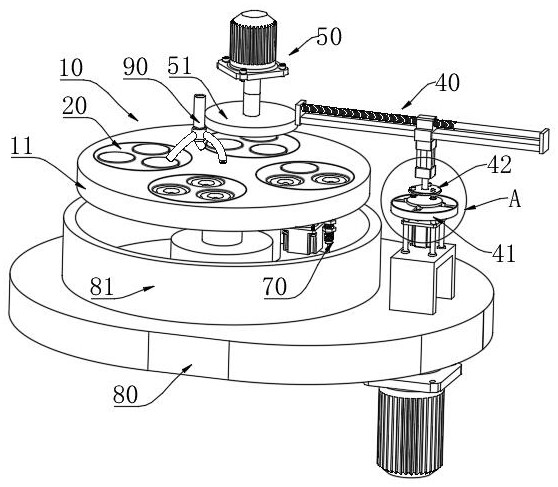 A device for backside grinding of semiconductor wafers
