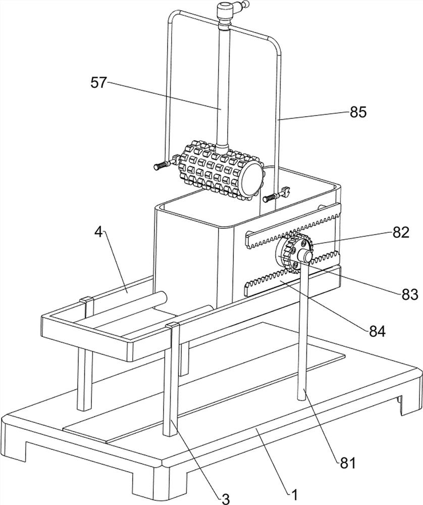 Powder milling device for chemical production