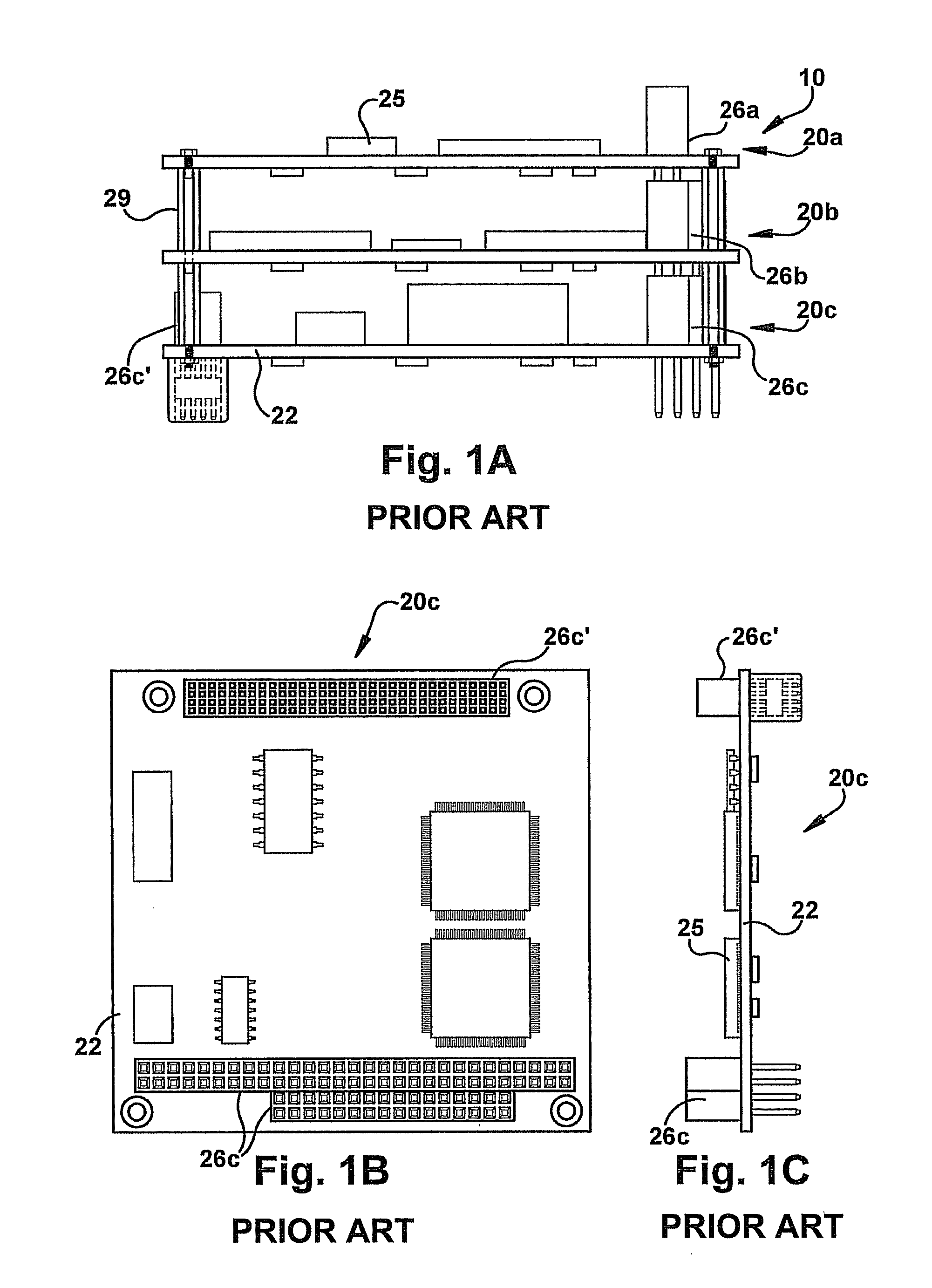 Systems for electrically connecting circuit board based electronic devices