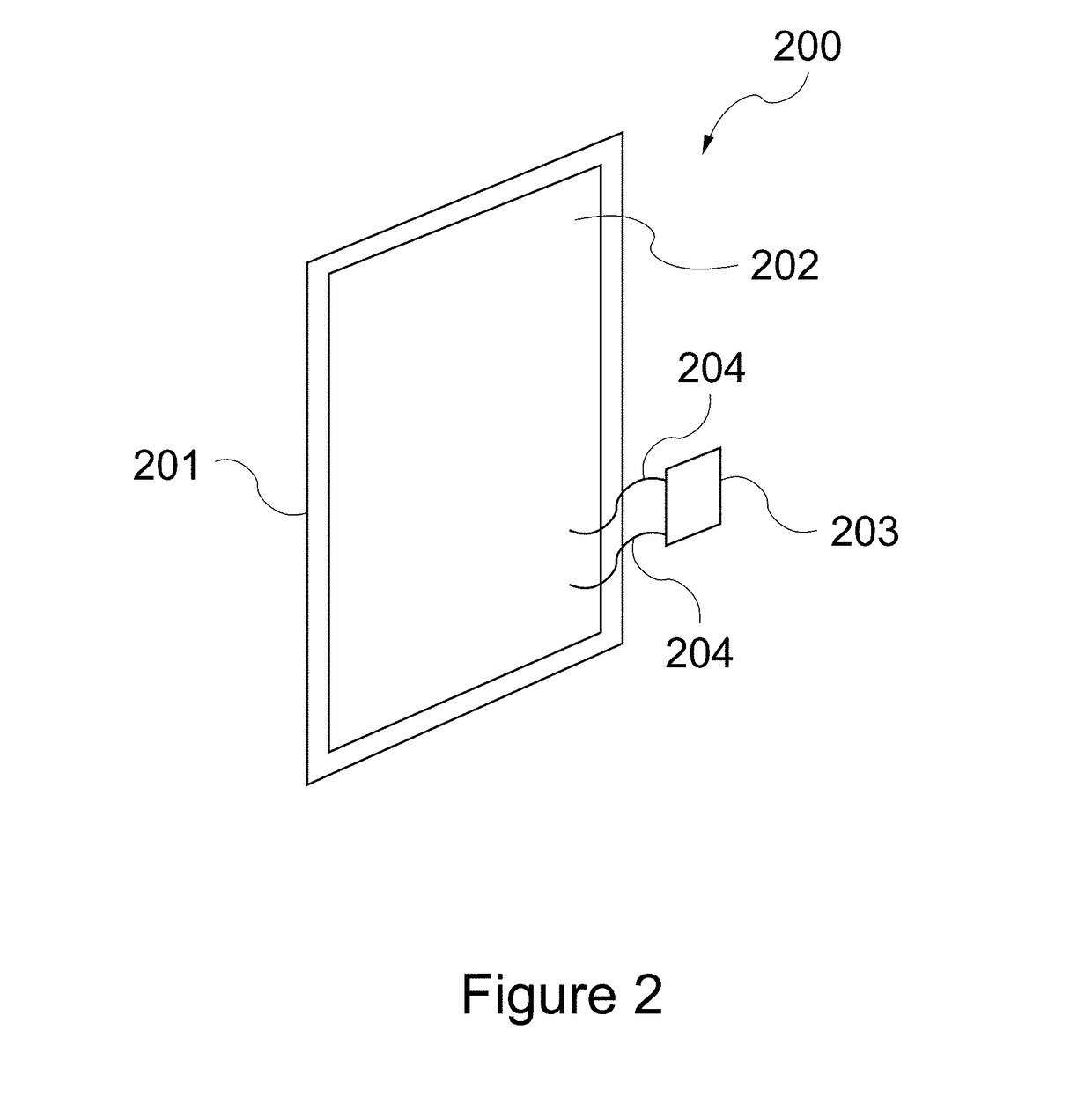 Wearable electro-optical device using electrochromic layer