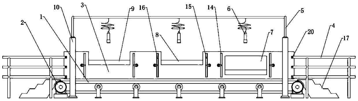 Multifunctional auxiliary shearing device for sheep breeding