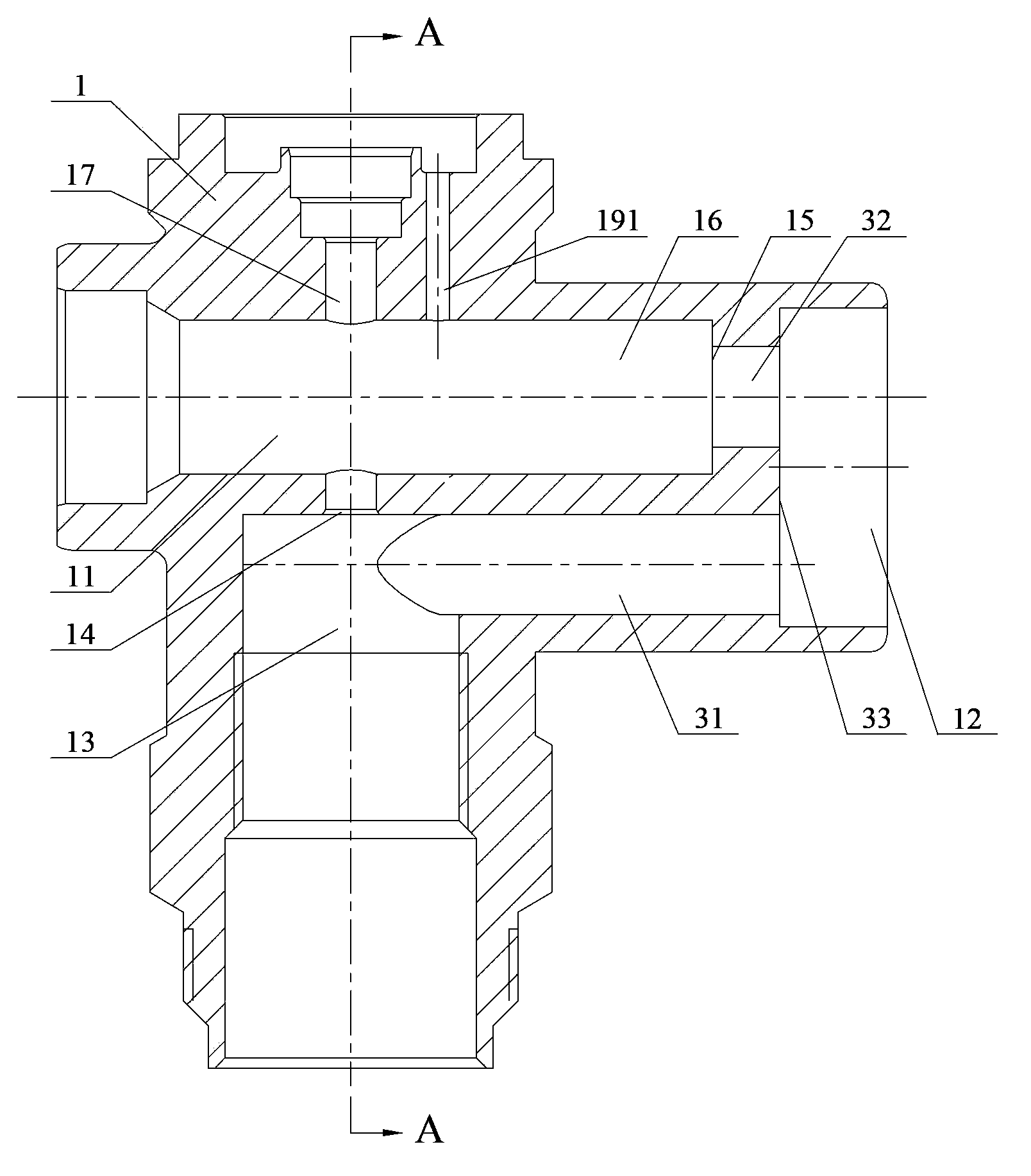 Thermal expansion valve with unidirectional control function