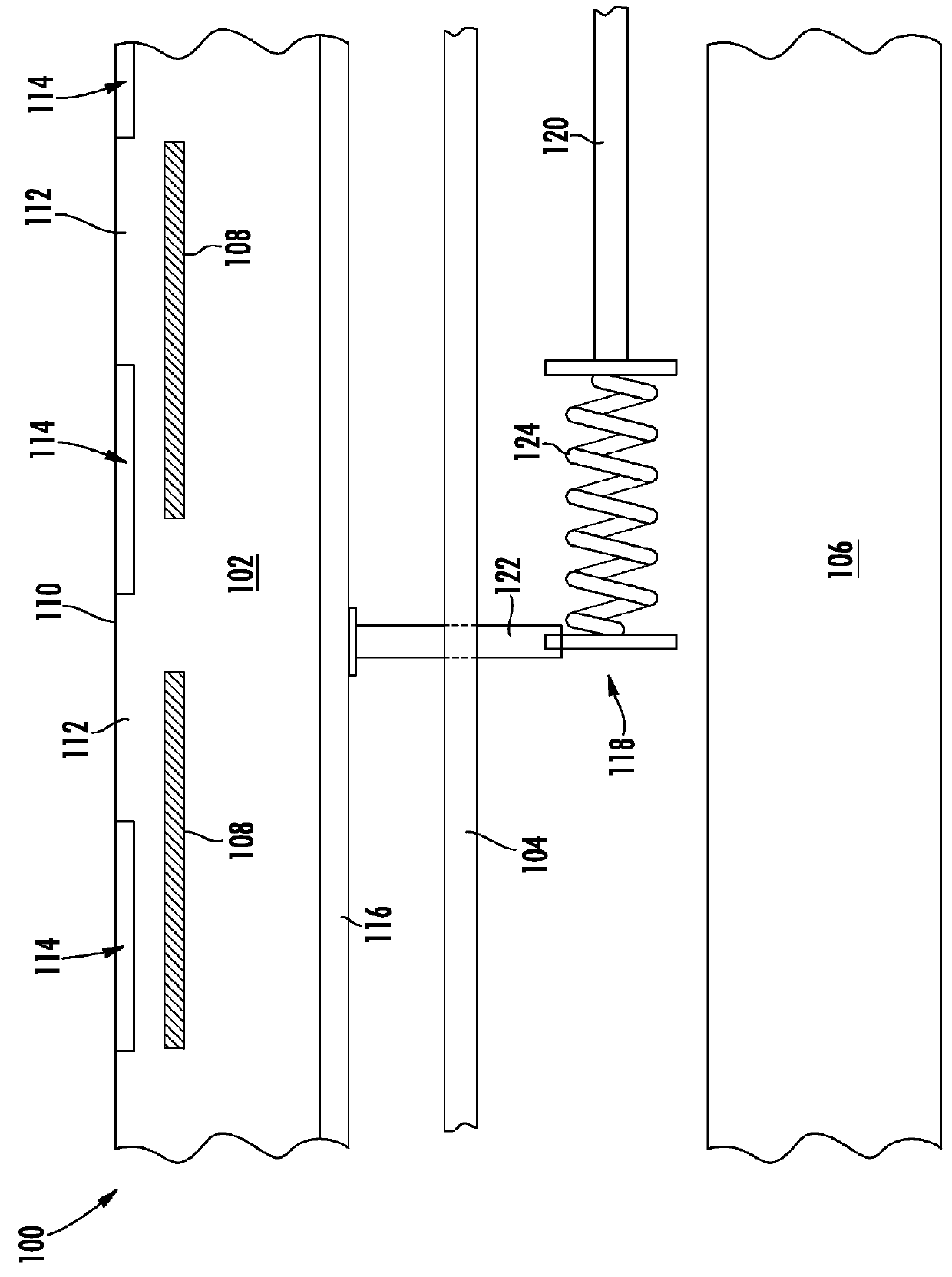 Heated platen with improved temperature uniformity