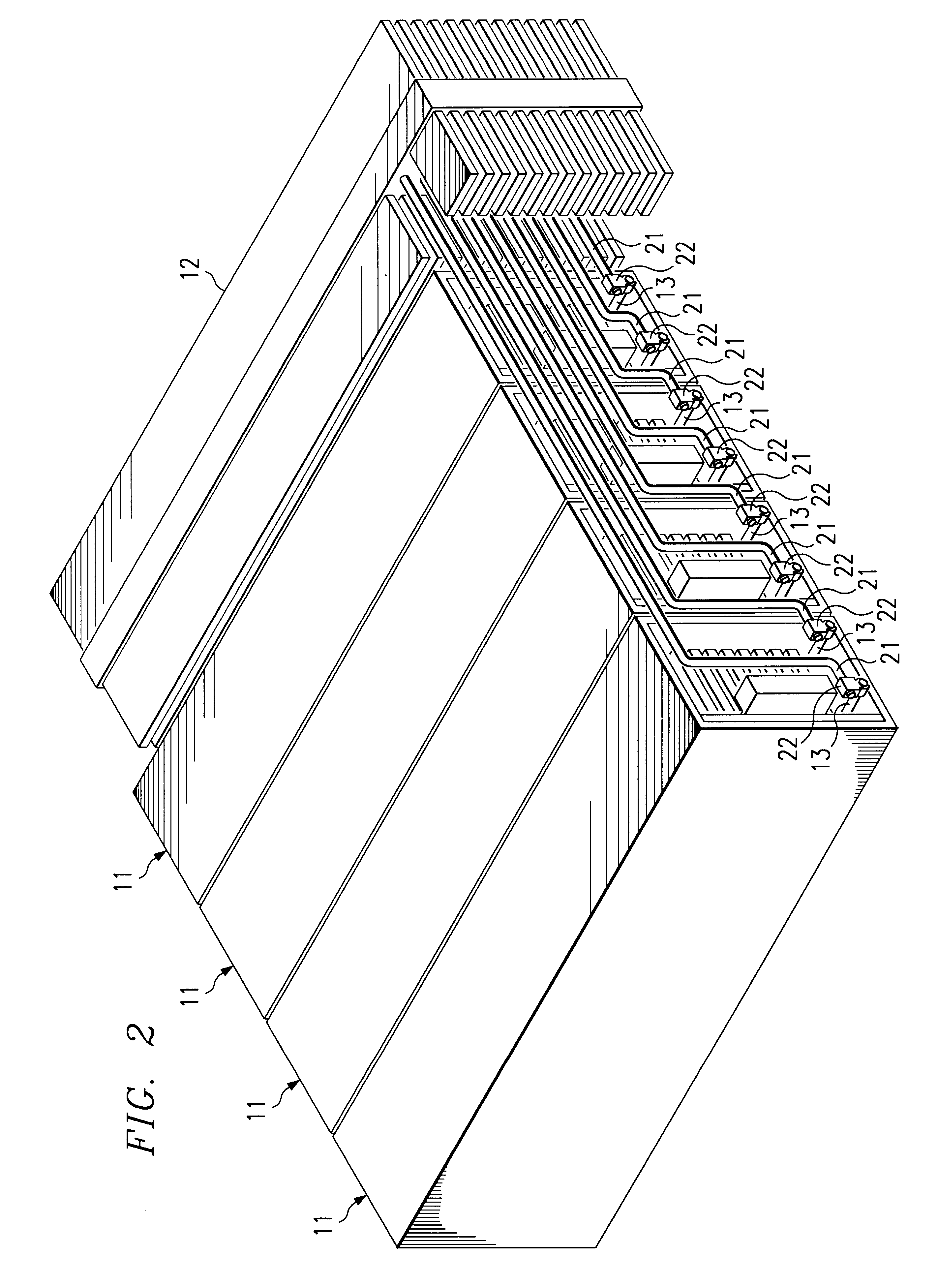 Thermal connection system for modular computer system components