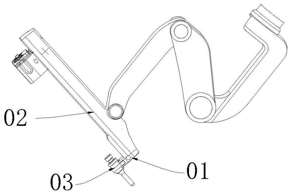 A positioning device and positioning method for a robotic arm of a surgical robot