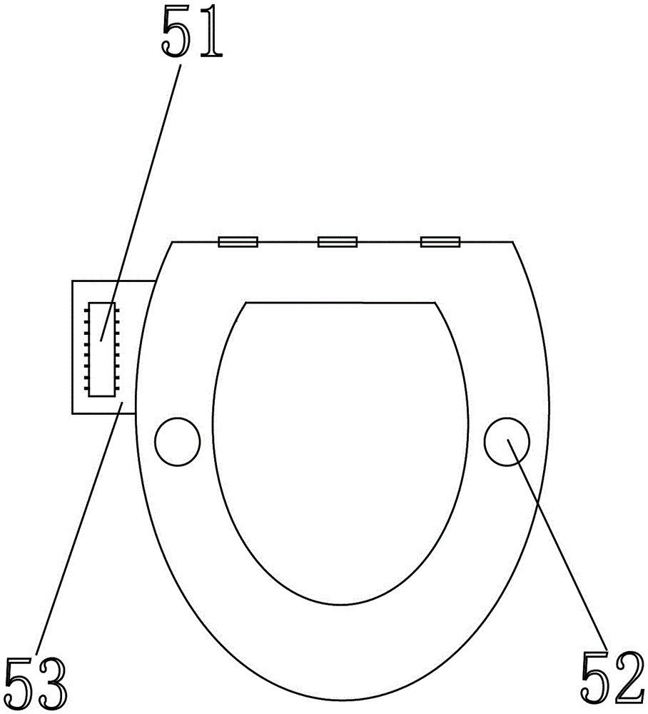 A toilet device that prevents water from splashing