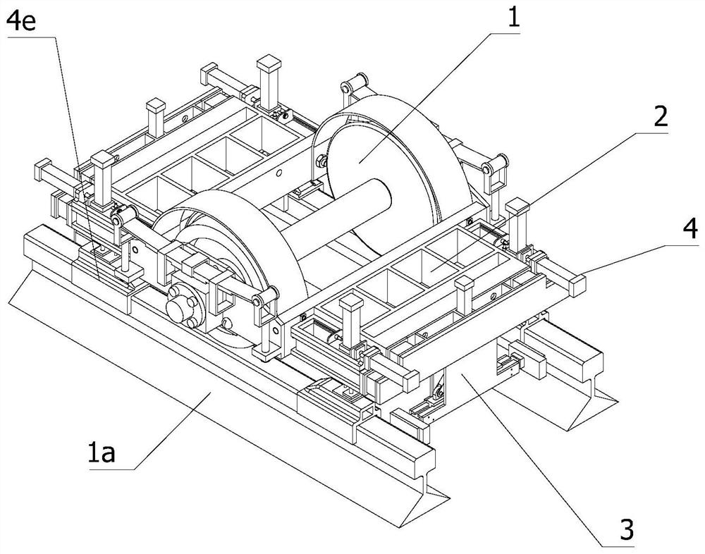 A track dual power work vehicle