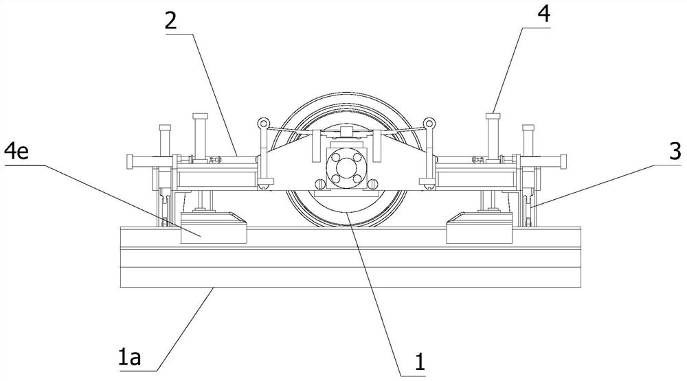 A track dual power work vehicle