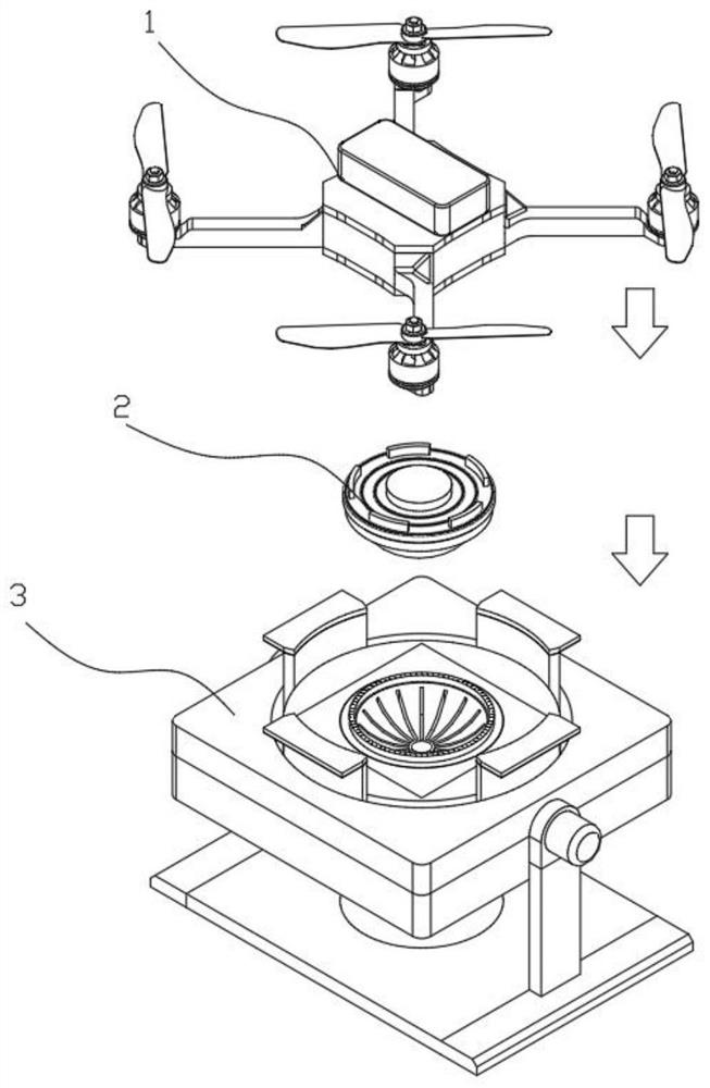 Tropical tree species growth height remote sensing inversion auxiliary device and use method thereof