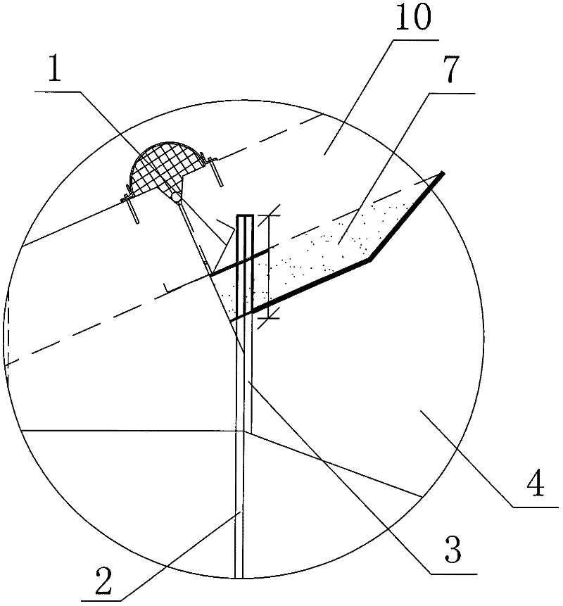 Excavation method for concrete quality defect of face rockfill dam toe slab during construction period