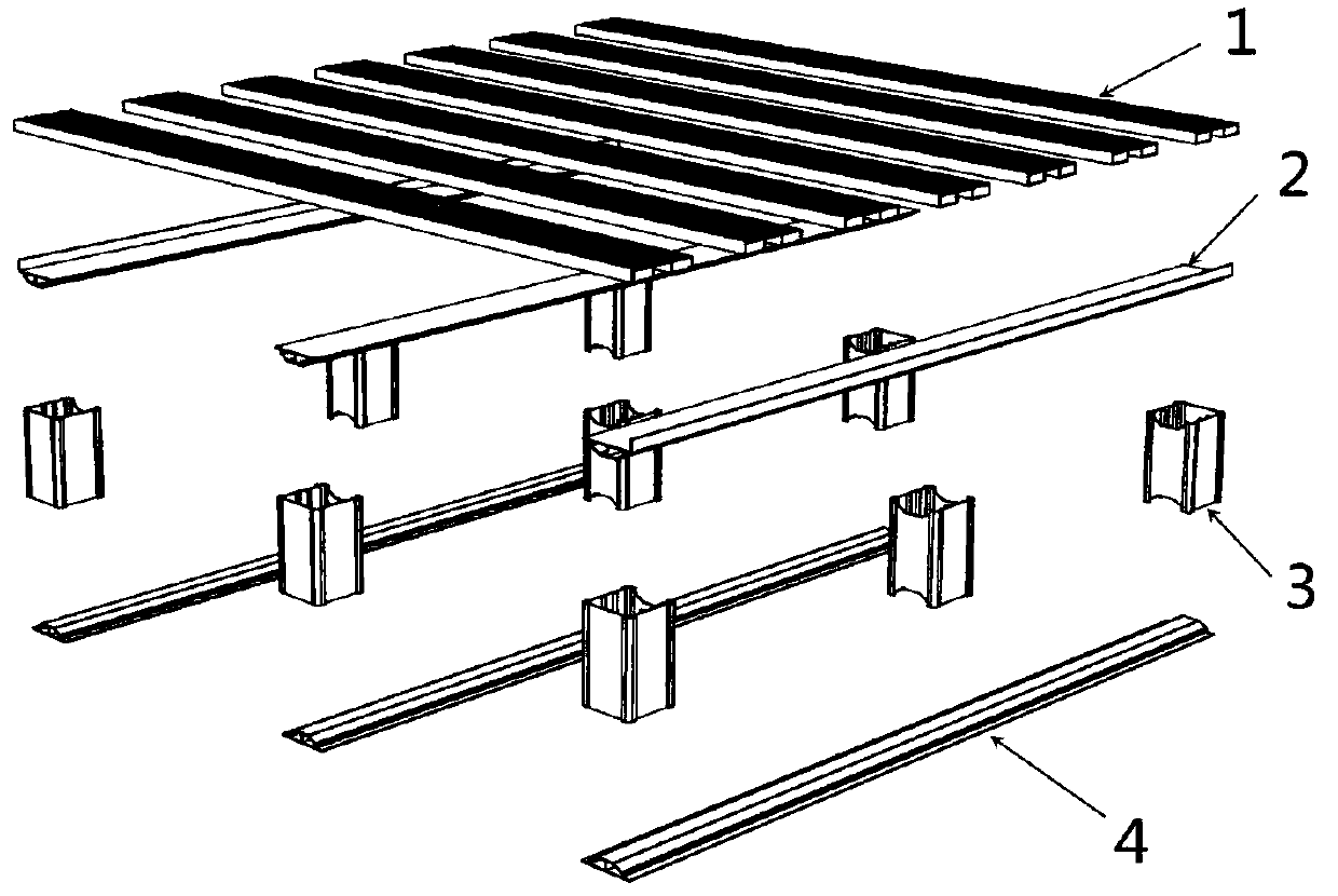 Antitheft tray structure