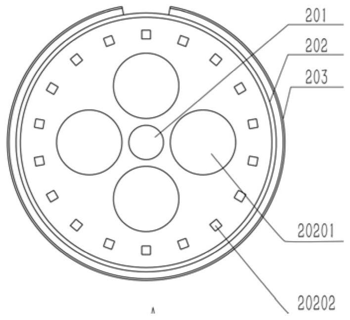 A continuous feeding and feeding friction stir additive manufacturing device and additive manufacturing method