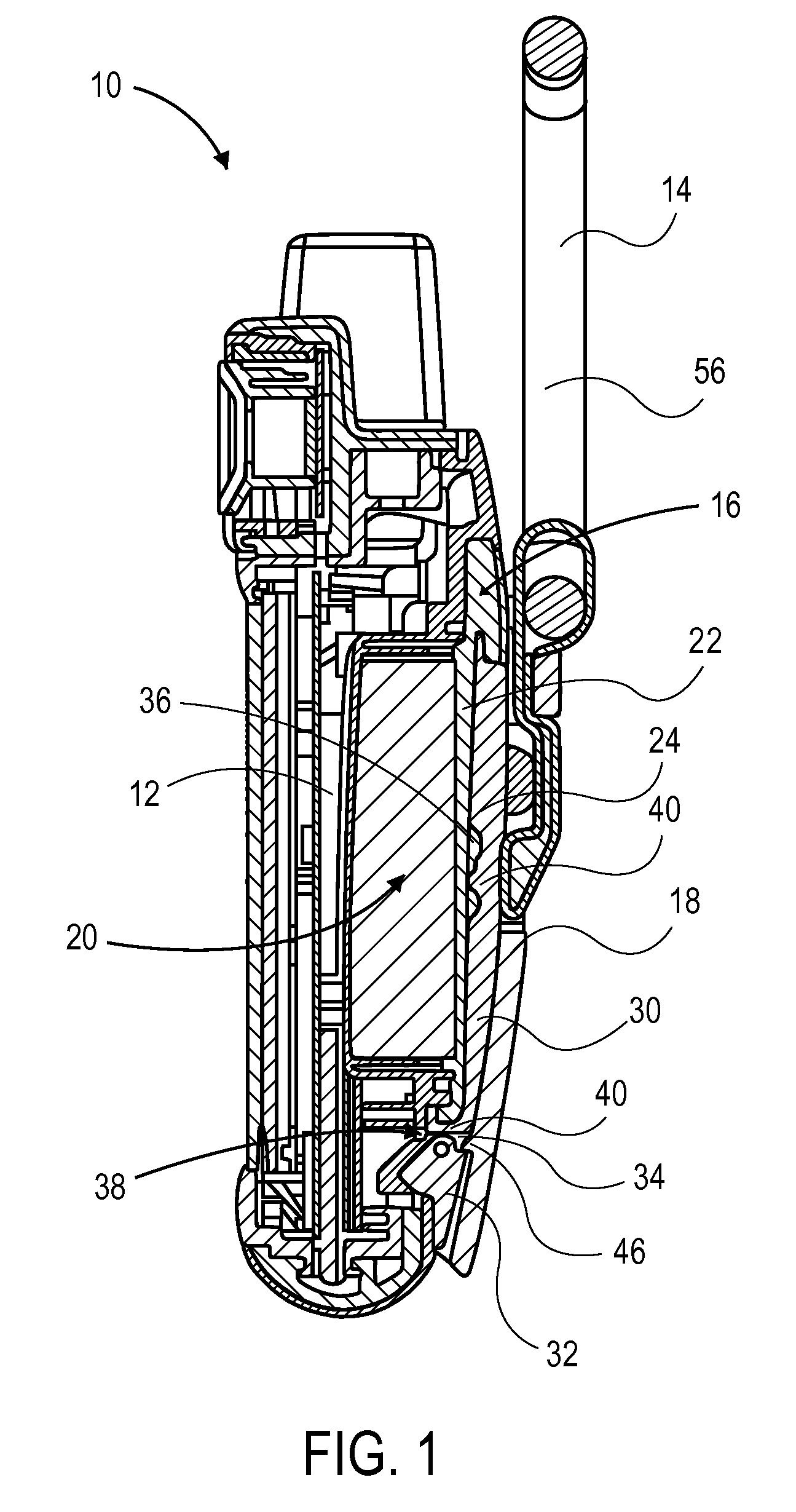 Method, apparatus, and system for mounting an electronic device utilizing a battery cover