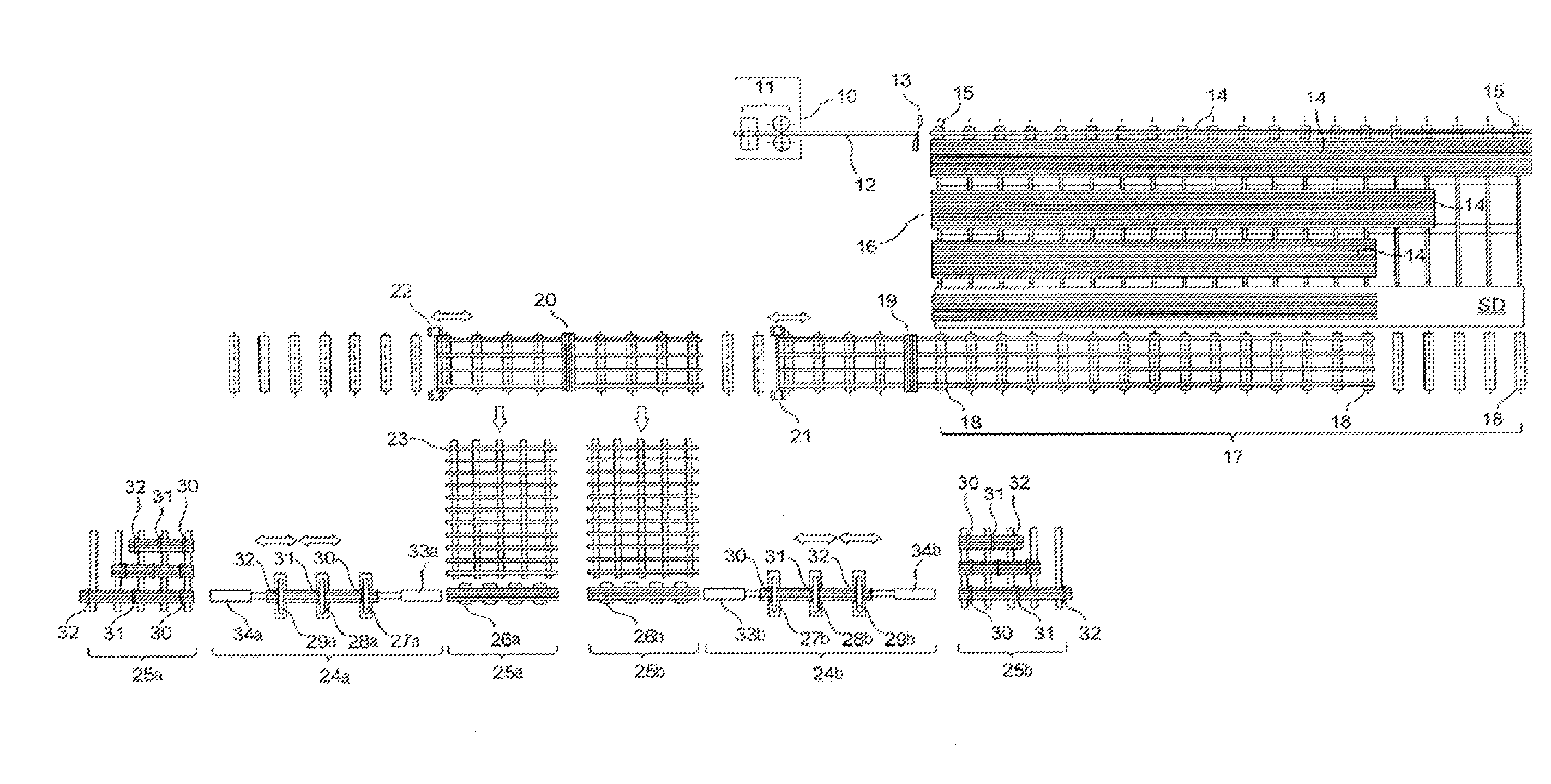 Method and Apparatus for Producing Cut to Length Bars in a Steel Mill
