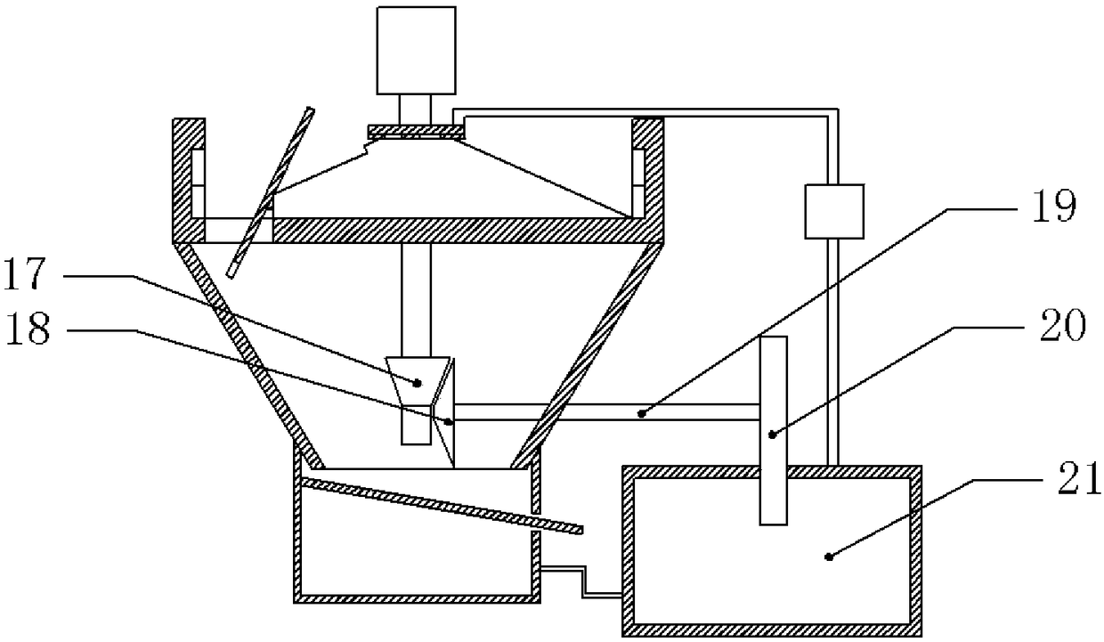 Steel shot quenching device