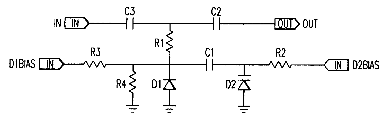 In-line distortion cancellation circuits for linearization of electronic and optical signals with phase and frequency adjustment